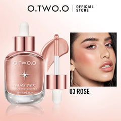 O.TWO.O Ultra Creamy Liquid Highlighter 03 ROSE O.TWO.O