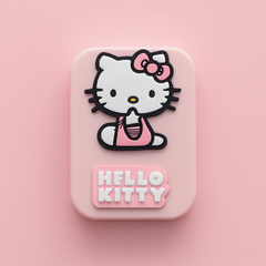 An Adorable Cartoon Cat-Shaped Contact Lens Storage Box and Eyeglass Companion Case Contact