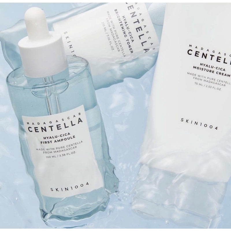 SKIN1004 Hyalu-CICA First Ampoule 100ml, Soothing Hydration Dry Skin SKIN1004