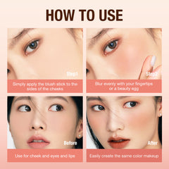 O.TWO.O Glow Color Bounce Blush Stick - 7g O.TWO.O