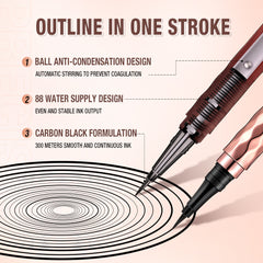 O.TWO.O Transfer Proof Graphic Eyeliner - 0.5g O.TWO.O
