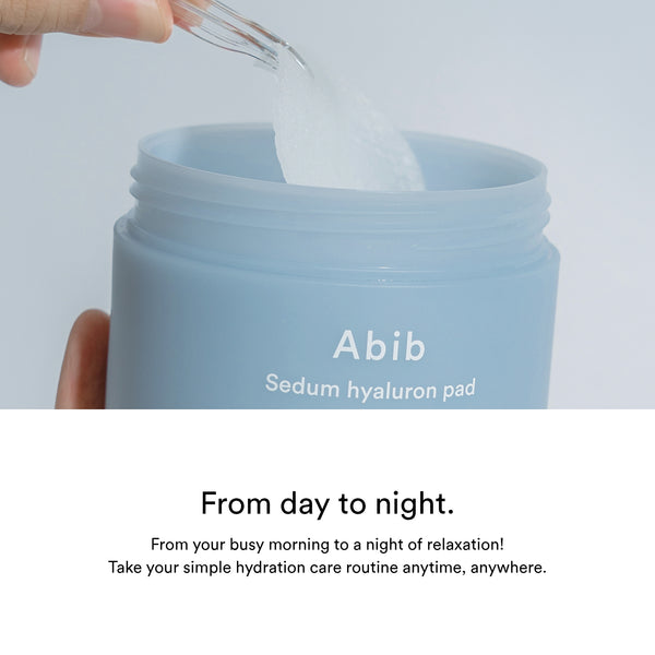 Abib Sedum Hyaluron Pad Hydrating Touch – 165ml / 75 Pads Abib