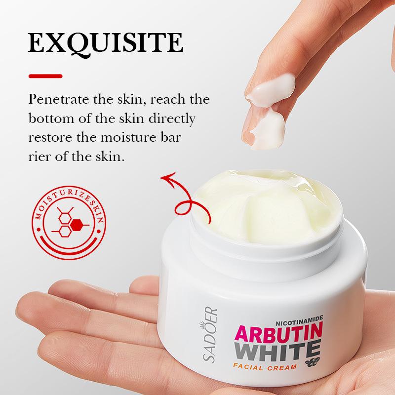 Sadoer Nicotinamide Arbutin White Facial Cream - 50g Sadoer
