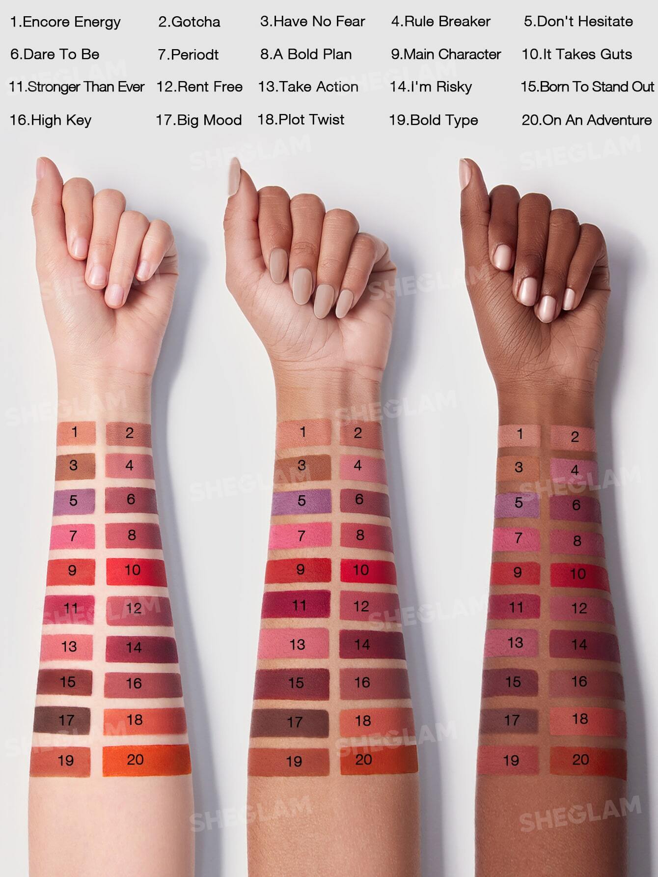 SHEGLAM Dynamite Boom Matte Lipstick Sheglam