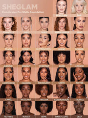SHEGLAM Complexion Pro Long Lasting Matte Foundation Sheglam