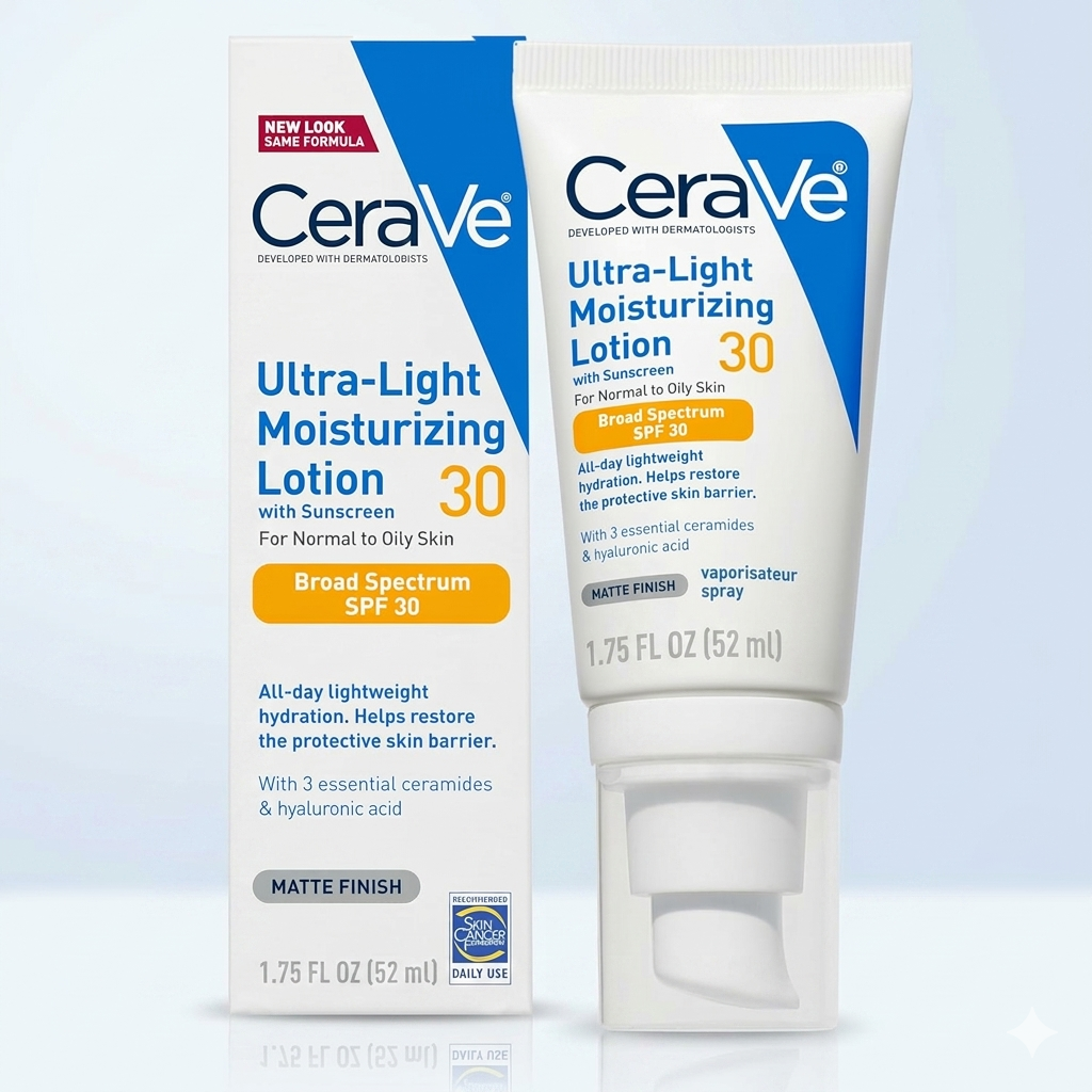 Cerave Ultra-Light Moisturizing Lotion SPF30 - 52ml CeraVe