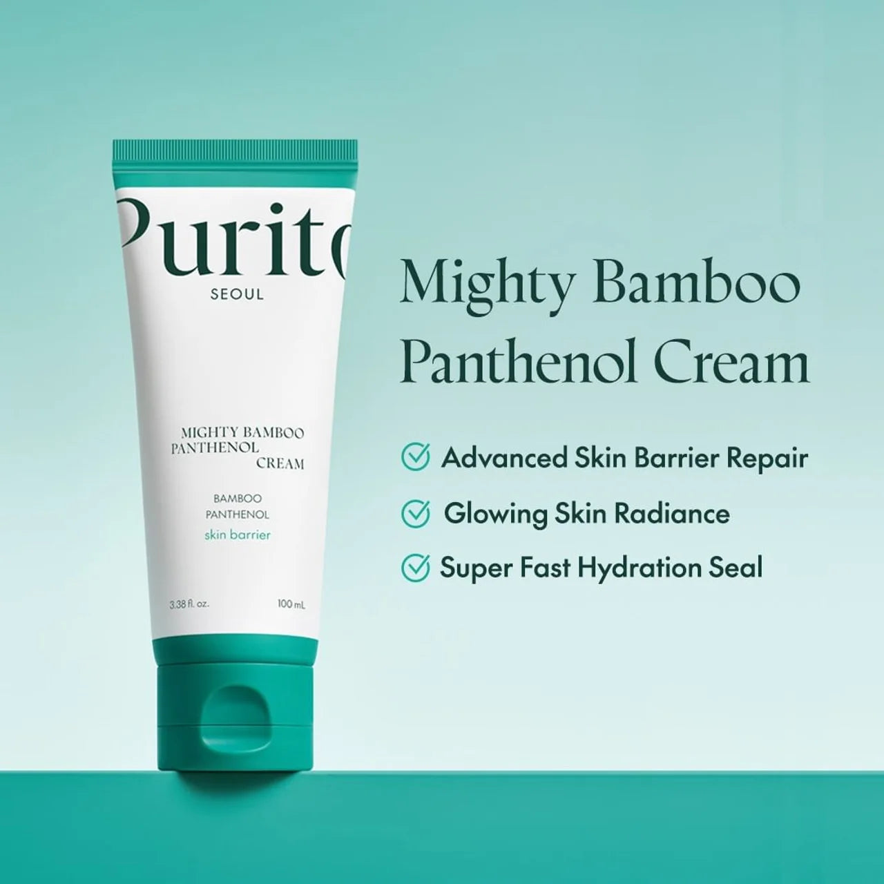 Purito Seoul Mighty Bamboo Panthenol Cream - 100ml Purito