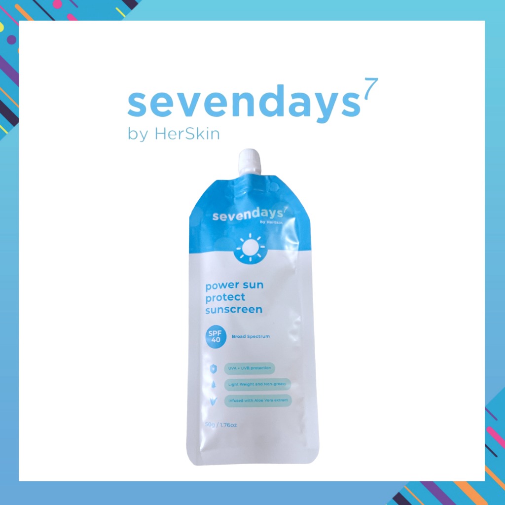 Sevendays Power Sun Protect Sunscreen - SPF40 - 50g HerSkin