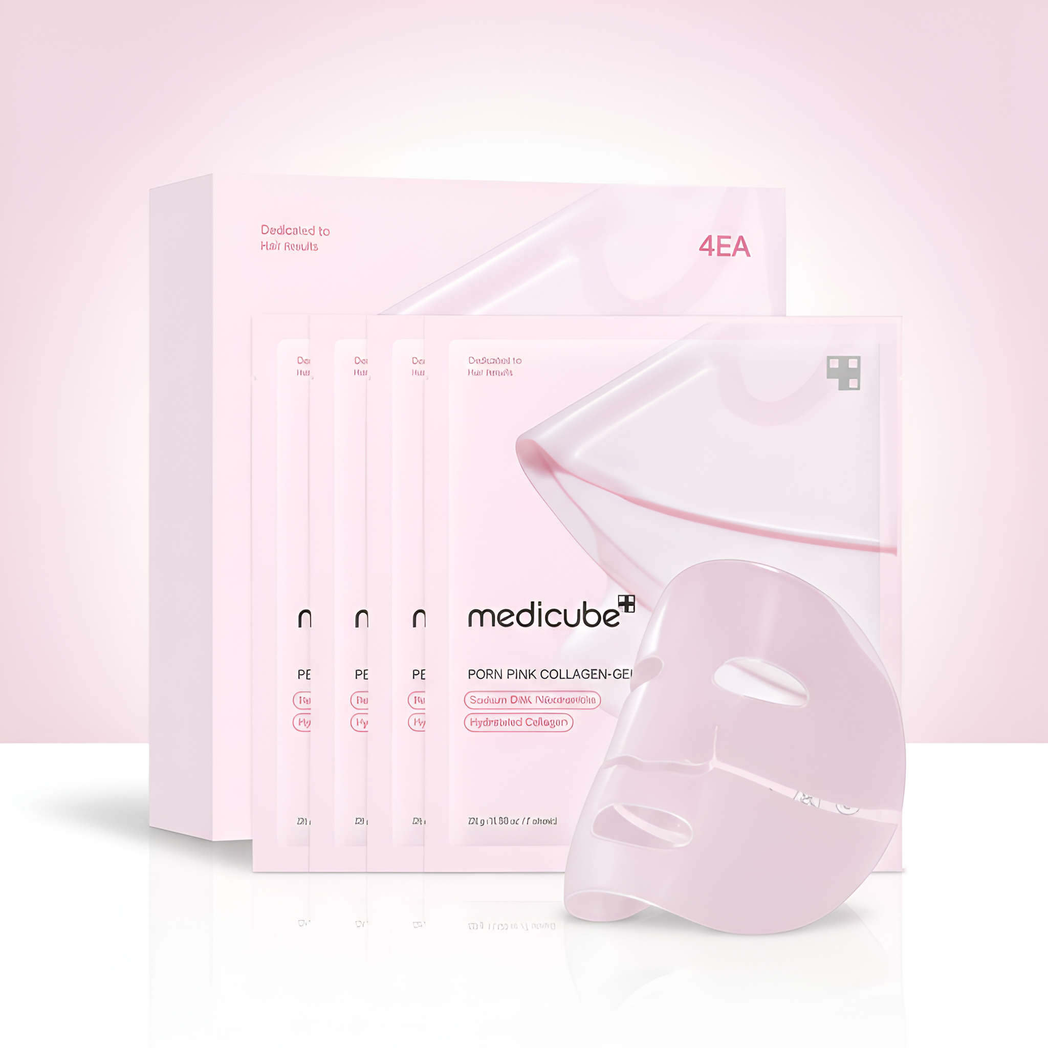 Medicube Pdrn Pink Collagen Gel Mask 4ea Medicube