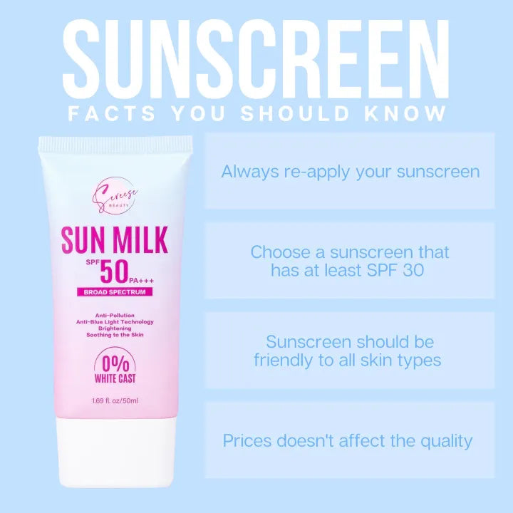 Sereese Beauty Sun Milk Spf50 Broad Spectrum Sereese