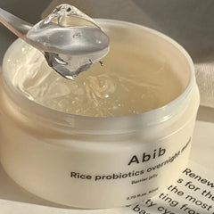 Abib Rice Probiotics Overnight Mask Barrier Jelly - 80ml Abib