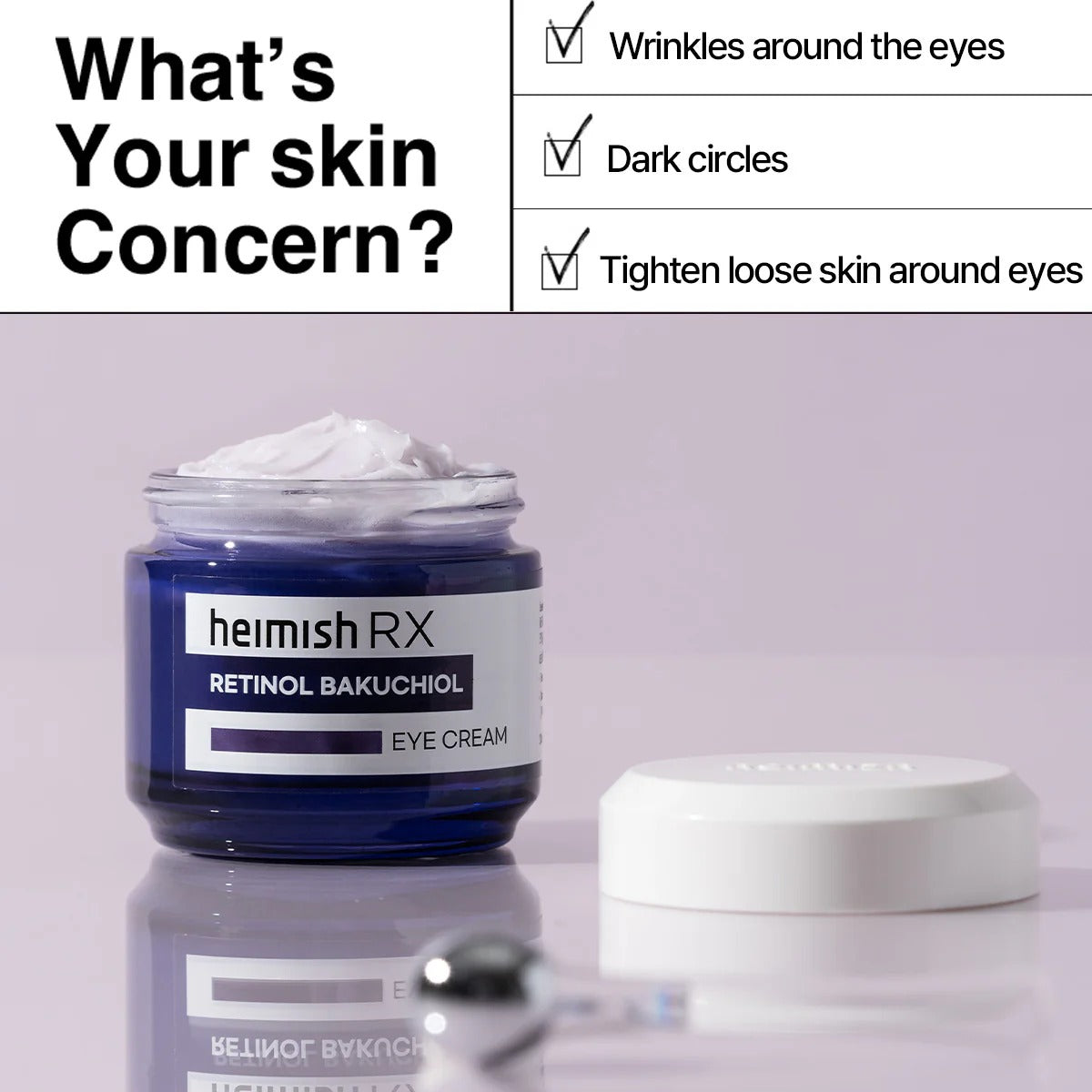 Heimish RX Retinol Bakuchiol Eye Cream - 30ml Heimish