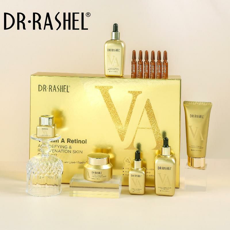 Dr.Rashel Vitamin A Retinol Age Defying & Rejuvenation Skincare Kit 12pcs DR.RASHEL