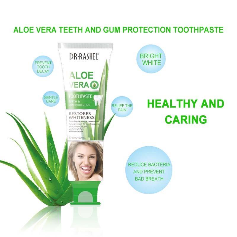 Dr.Rashel Aloe Vera Tooth Paste _ Restores Whiteness - 120g Dr. Rashel