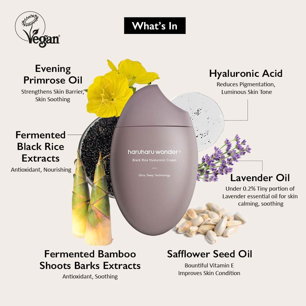 Haruharu Wonder Black Rice 10 Hyaluronic Cream (50ml) Haruharu Wonder