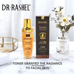 Dr.Rashel Toner With Real Gold Atoms & Collagen Gold And Collagen - 120ml DR.RASHEL