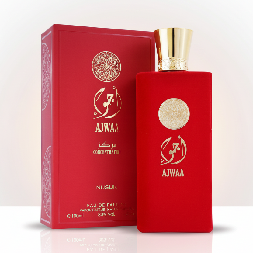 NUSUK Ajwaa Red Concentrated 100 ml Glo Arabia