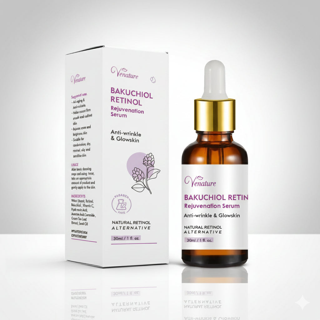 Venature Bakuchiol Retinol Anti-wrinkle Serum 30ml Glo Arabia