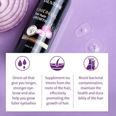 Sauvasine Onion Oil For Hair Growth - 100ml Sauvasine