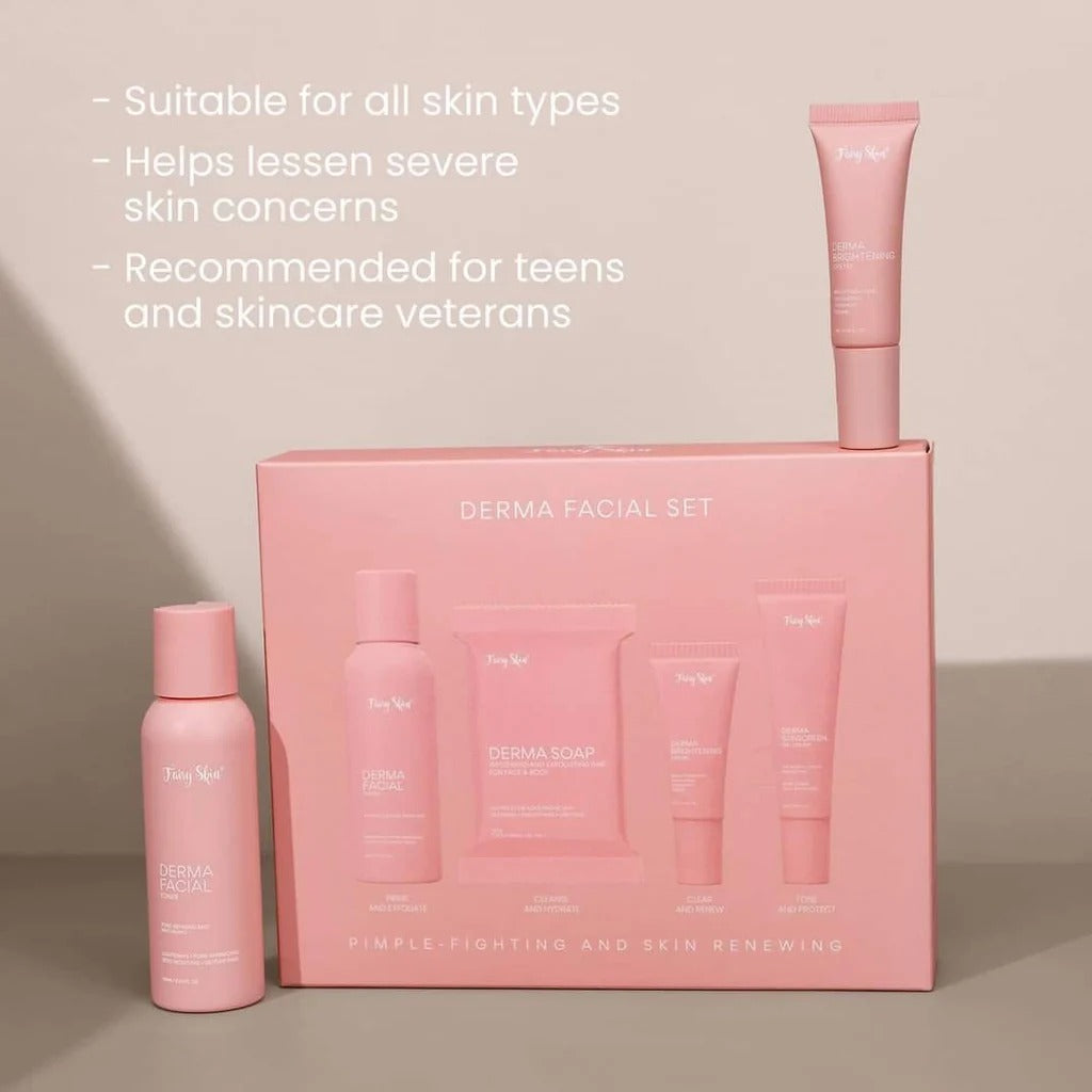 Fairy Skin Derma Facial Kit - 4 in 1 Fairy Skin
