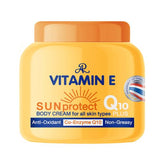 Aron Vitamin E Sun Protect Body Cream _ Q10 Plus - 200g ARON