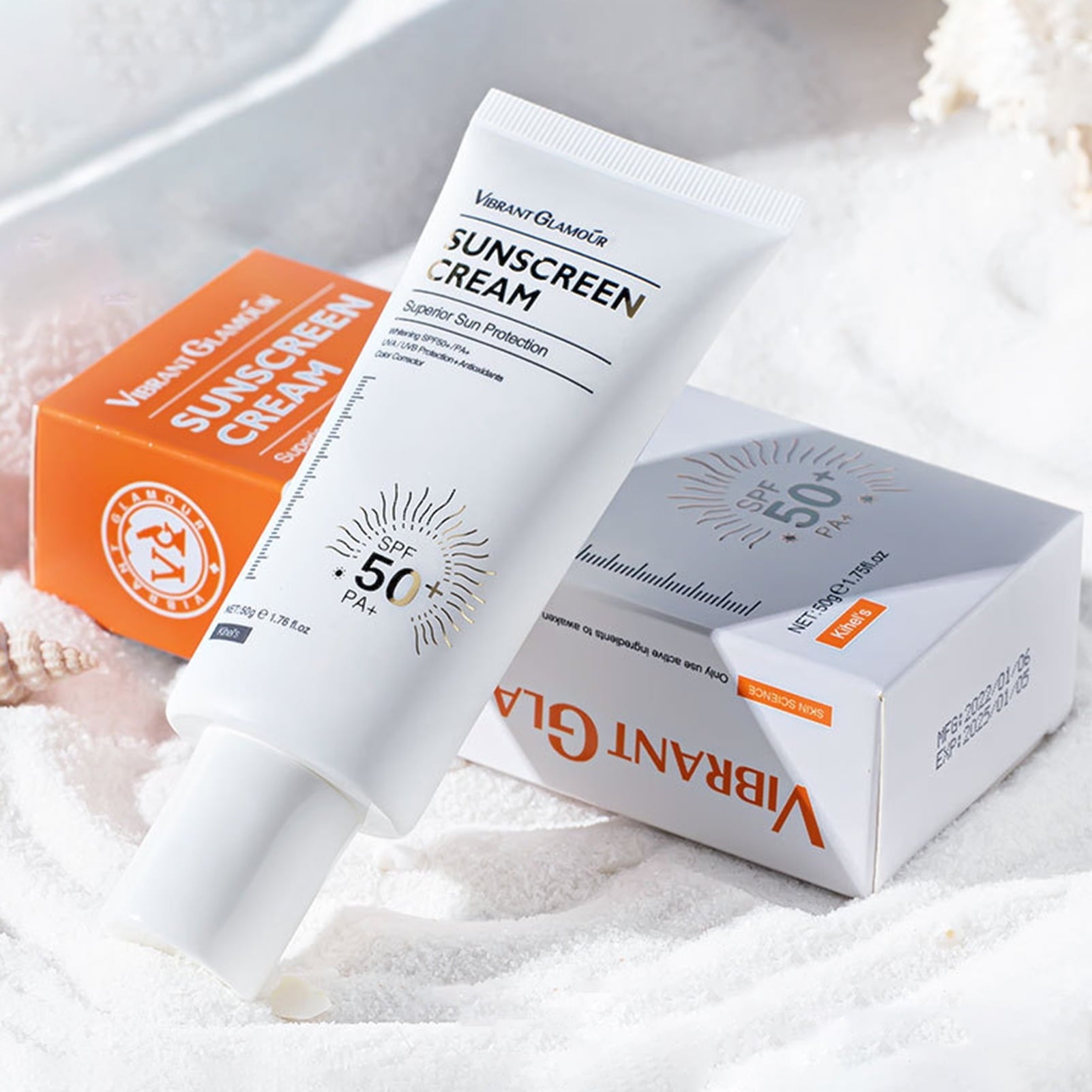 Vibrant Glamour Sunscreen Cream 50gm Vibrant Glamour