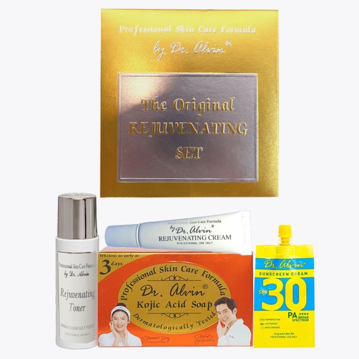 Dr.Alvin The Orginal Rejuvenating Set - 4 in 1 Dr. alvin