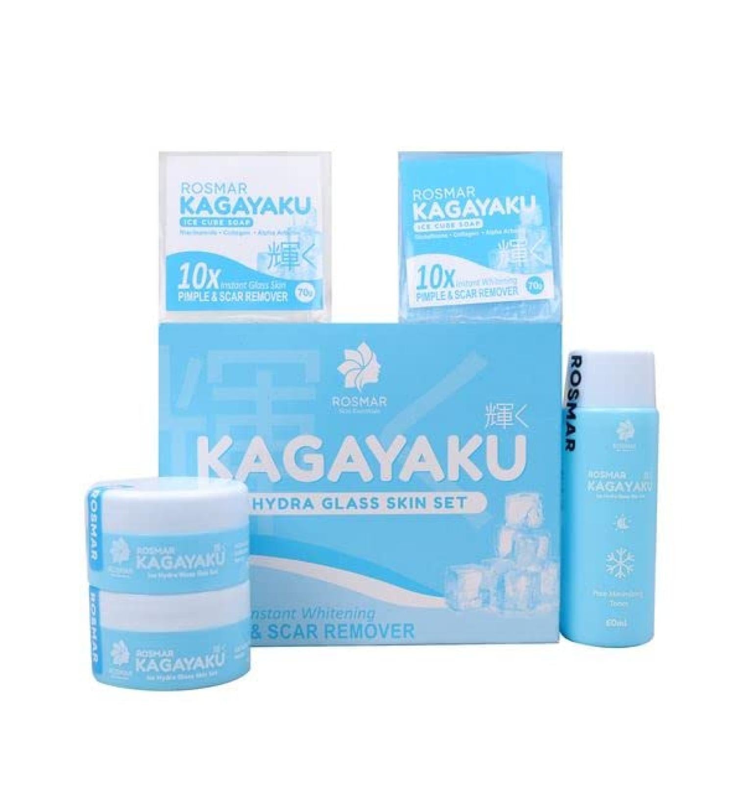 Rosmar 24hrs Kagayaku Hydra Glass Skin Set - 4 in 1 Rosmar