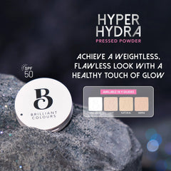 Brilliant Colours Hyper Hydra Pressed Powder - 7gm Briliant Colours