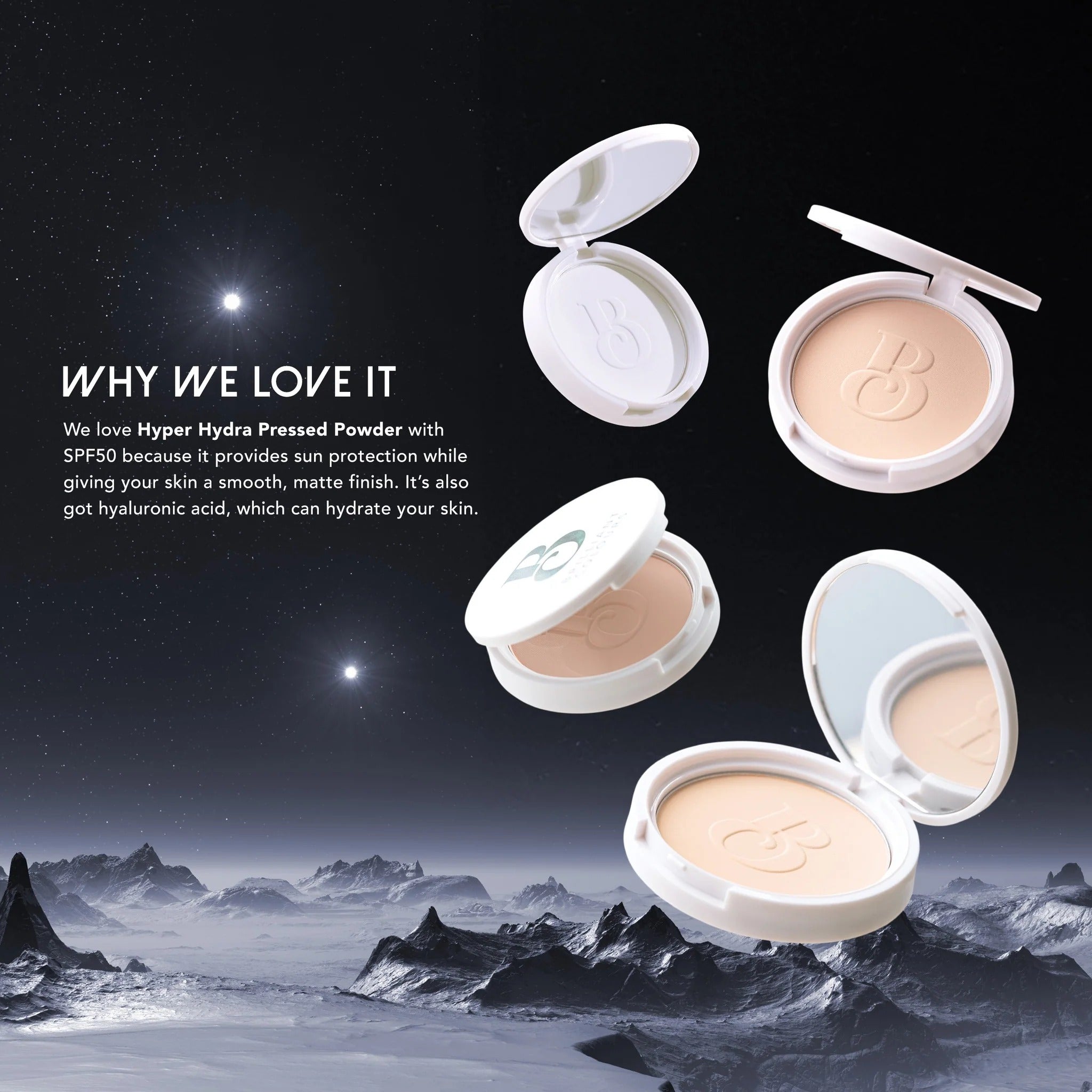 Brilliant Colours Hyper Hydra Pressed Powder - 7gm Briliant Colours