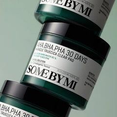 Some By Mi AHA.BHA.PHA 30Days Miracle Truecica clear pad - 125ML SOME BY MI