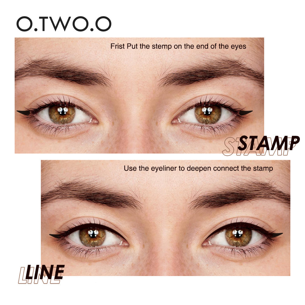 O.TWO.O 2in1 Instant Wing Stamp Eyeliner - 2.8g O.TWO.O