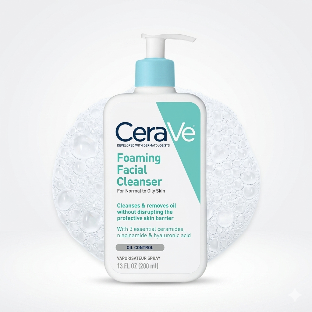 CeraVe Foaming Facial Cleanser - 355ml CeraVe
