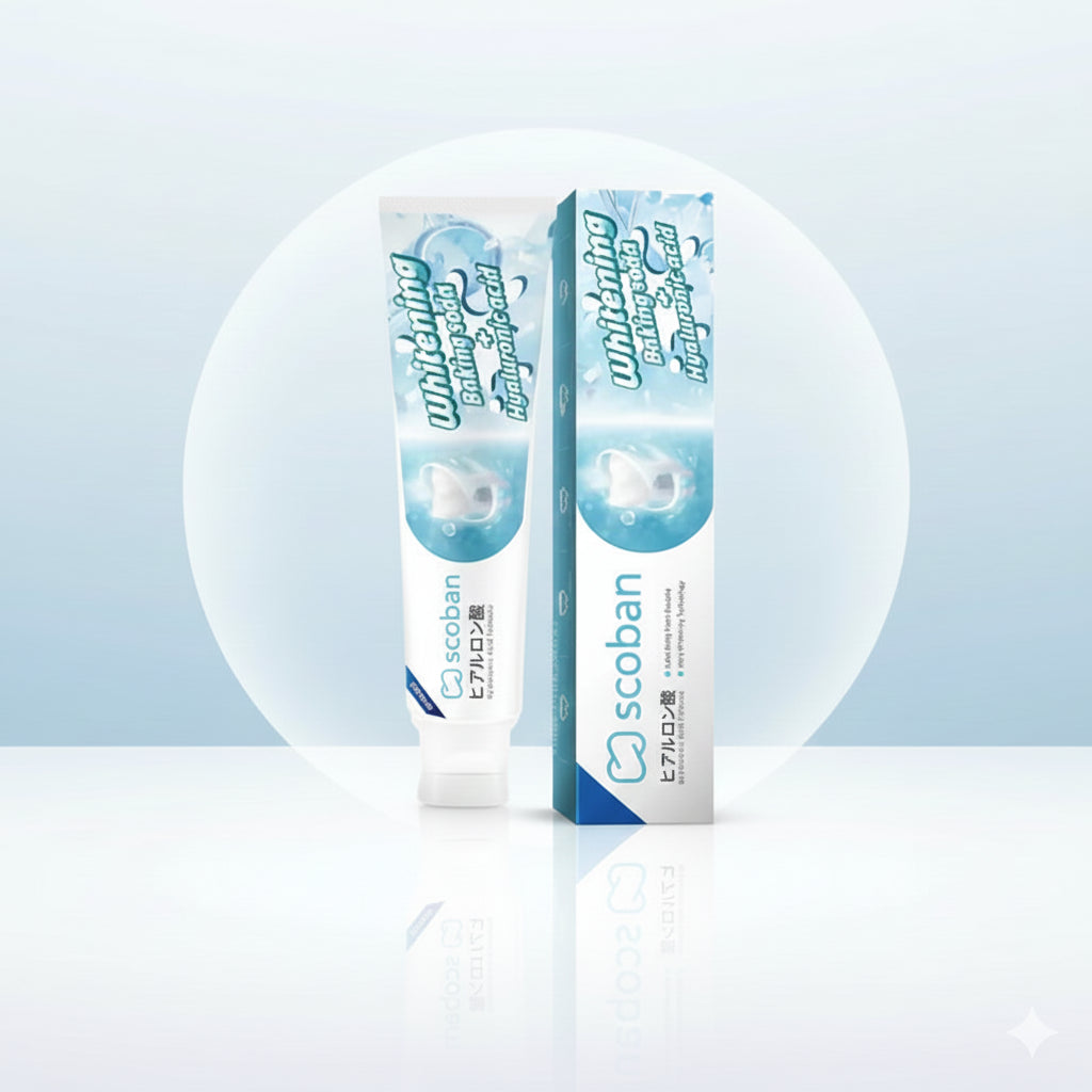 Scoban Whitening Toothpaste – 200g Glo Arabia