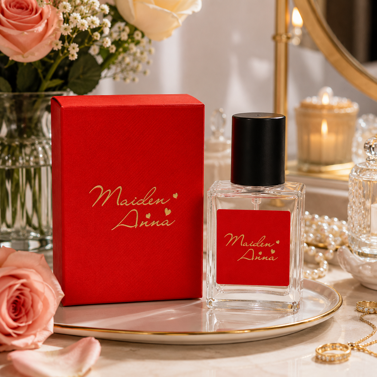 Maiden Anna Inner Perfume Private Red Rose Maiden Anna