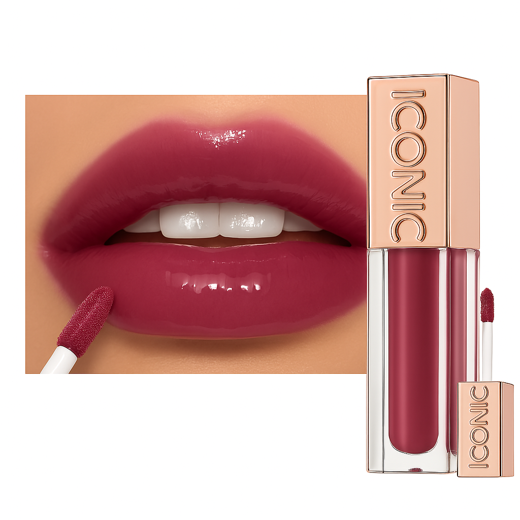 O.TWO.O Hydrating & Brightening Lip Gloss #09 Grape Glo Arabia