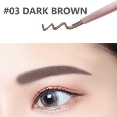 Lameila Double Head Spin Automatic Eyebrow Pencil - 3g #03 BROWN Lameila