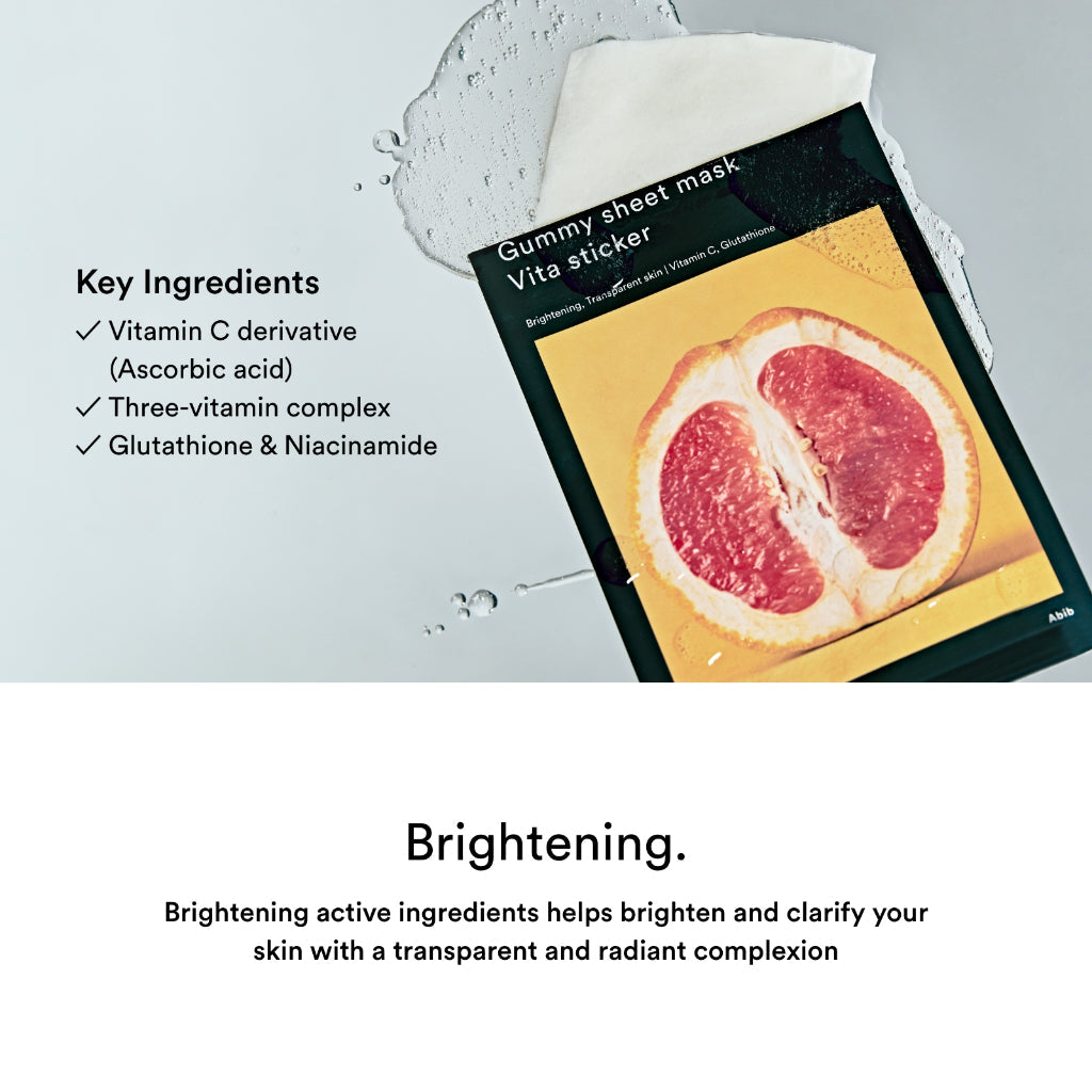 Abib Gummy Sheet Mask Vita Sticker Abib