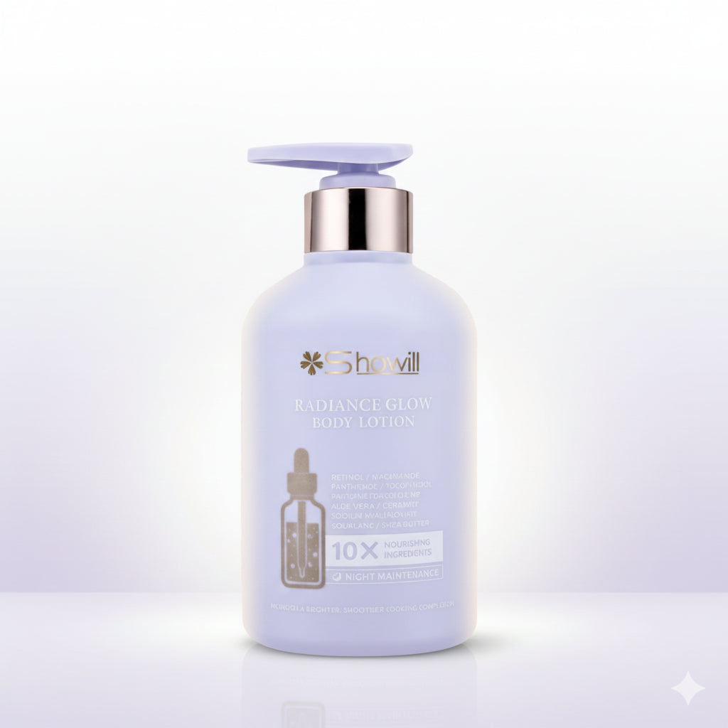 Shawill Radiance Glow Body Lotion – 500ml Glo Arabia