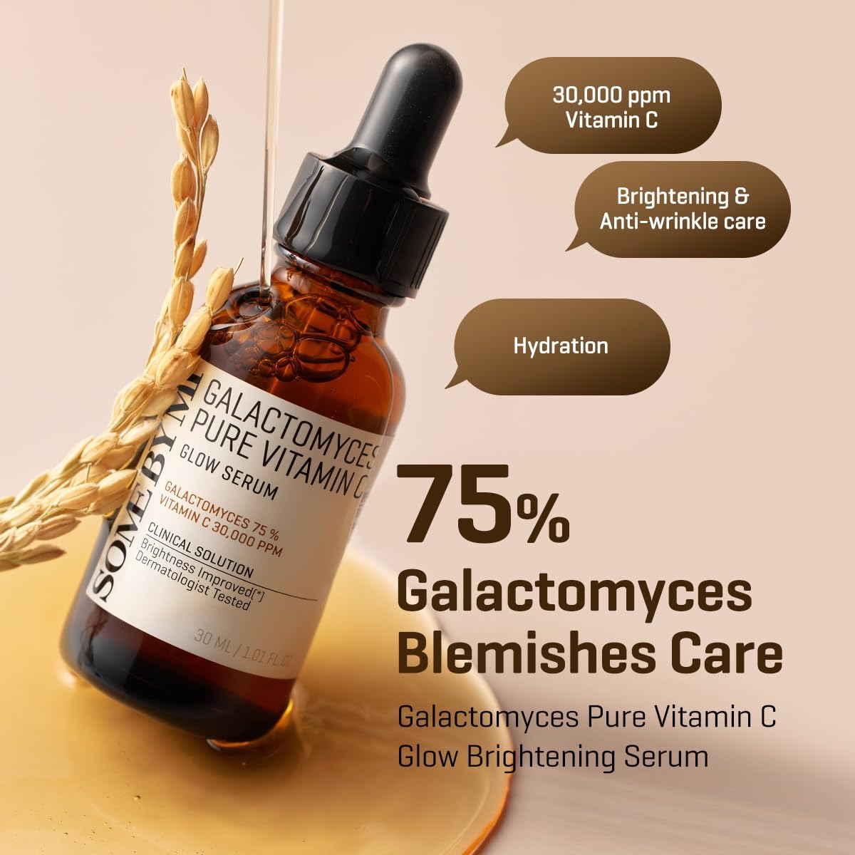 Some By Mi Galactomyces Pure Vit C Glow Serum - 30ml SOME BY MI