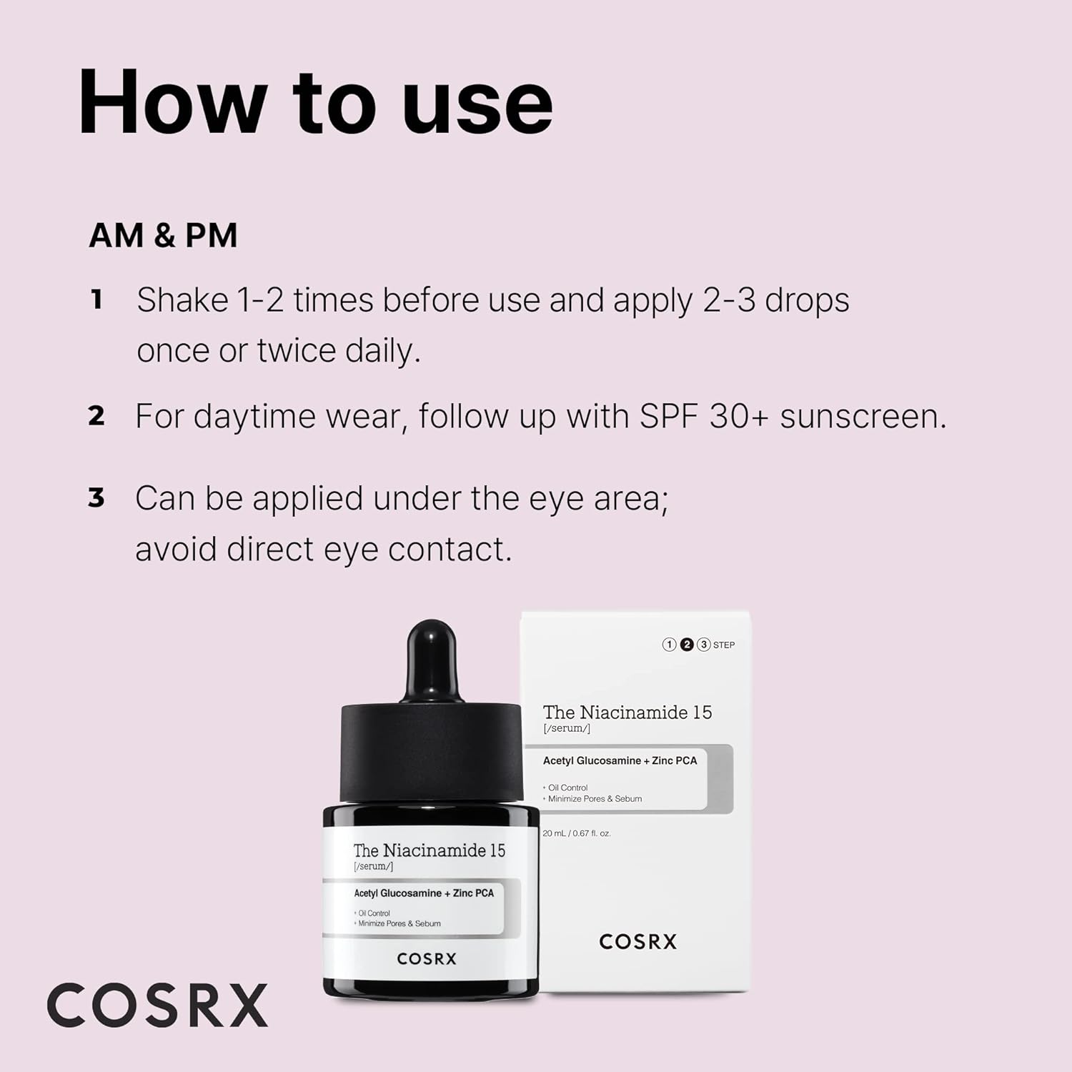 Cosrx The Niacinamide 15 Serum - 20ml COSRX