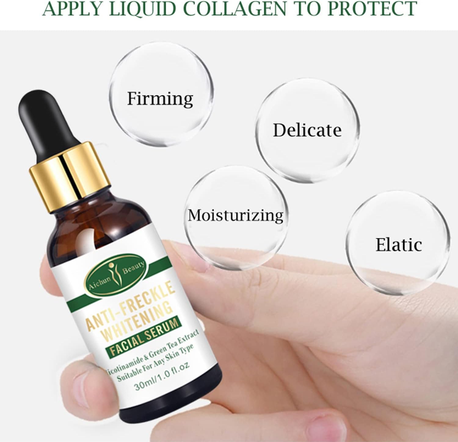 Aichun Beauty Anti-freckle Whitening Facial Serum - 30ml Aichun Beauty