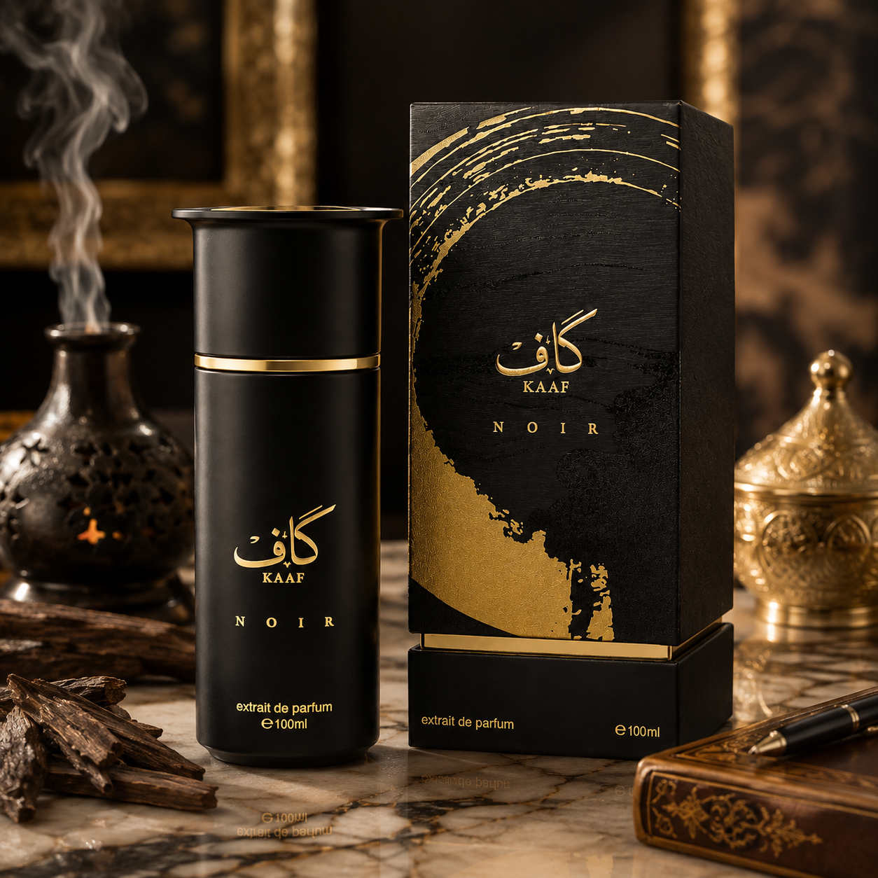 Ahmed Al Maghribi Kaaf Noir Extrait De Parfum – 100ml Ahmed Al Maghribi