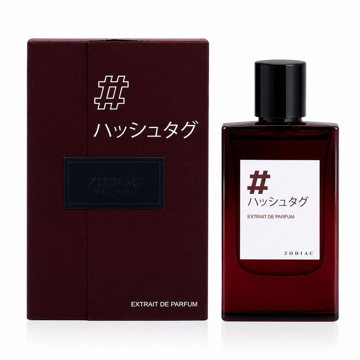 Samam Zodiac Hashtag Extrait de Parfum 60 ml - Modern Intense Signature Fragrance with Long-Lasting Depth Samam