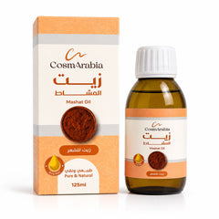 CosmArabia Mashat Oil 125 ml - Traditional Herbal Nourishing Oil for Dry, Weak Hair CosmArabia