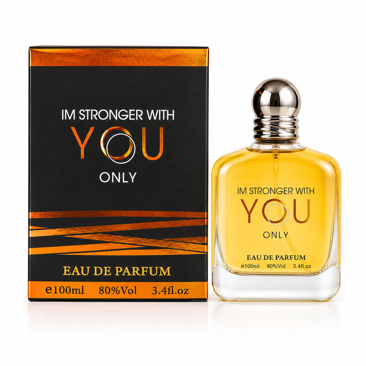 Atika Im Strong With You Only EDP - 100ml - Eau de Parfum Long Lasting Luxury Fragrance Atika