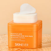 Skinever Salicylic Acid Refreshing Acne Skin Pads - 130ml Glo Arabia