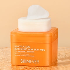 Skinever Salicylic Acid Refreshing Acne Skin Pads - 130ml Glo Arabia