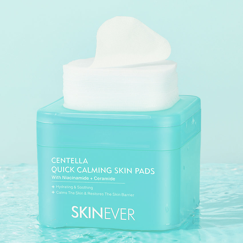 Skinever Centella Quick Calming Skin Pads - 130ml Skinever