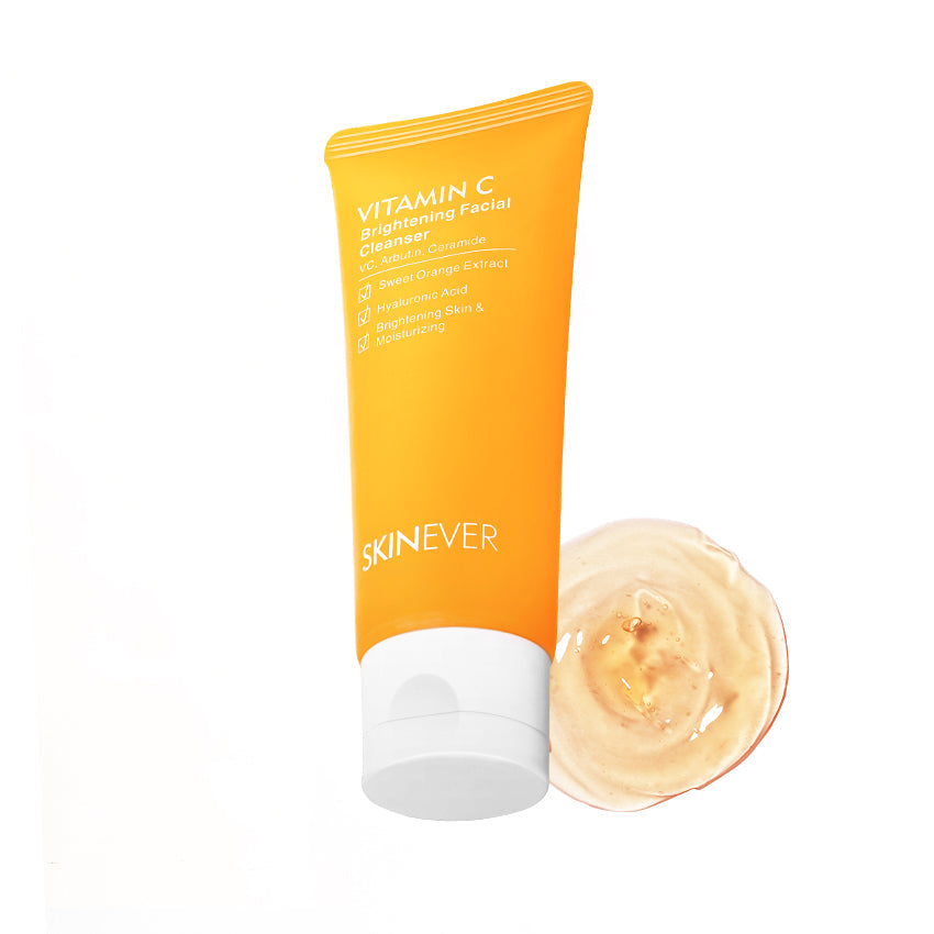 Skinever Vitamin C Whitening Facial Cleanser - 80ml Skinever